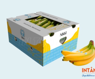 In thùng carton đựng chuối theo yêu cầu