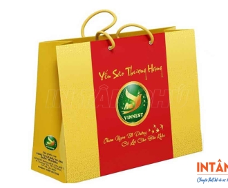 In túi giấy đựng yến sào cao cấp