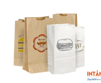In túi giấy dùng 1 lần giá rẻ