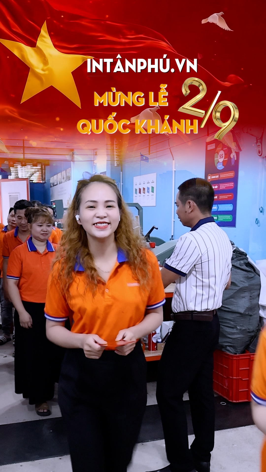 In Tân Phú thưởng lễ Quốc Khánh 2-9 