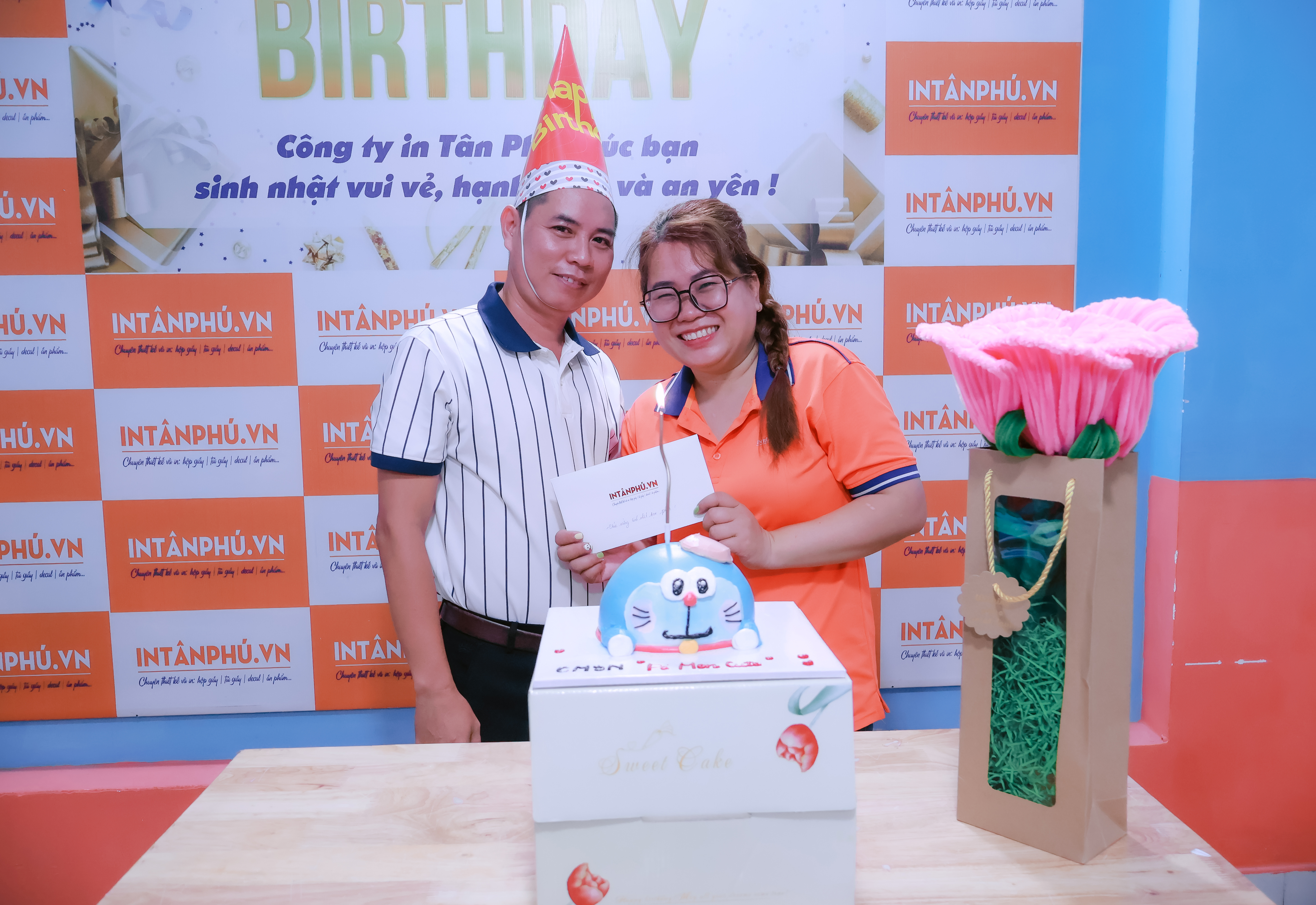 Công ty In Tân Phú chúc mừng sinh nhật nhân viên trong tháng 9