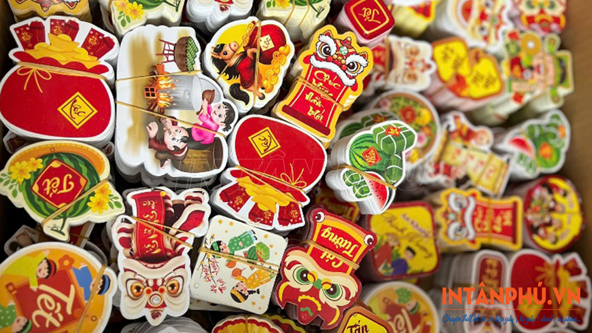 Lưu ý khi thiết kế tag treo Tết