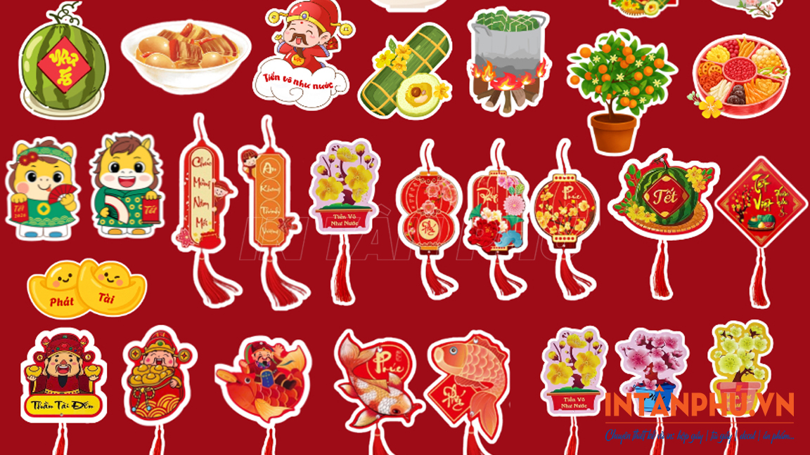 Xu hướng thiết kế tag treo Tết 2027