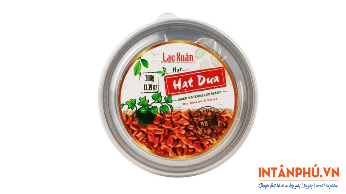 Mẫu tem hạt dưa đẹp