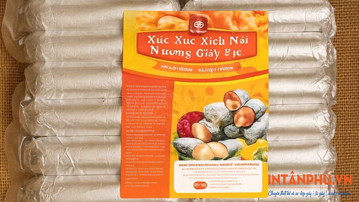Lưu ý khi thiết kế tem nhãn xúc xích