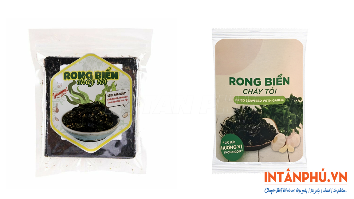 Công nghệ in tem rong biển tại In Tân Phú