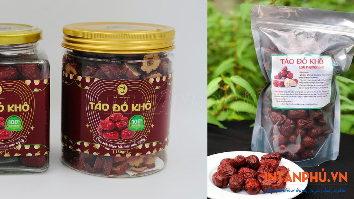 Mẫu tem táo đỏ đẹp