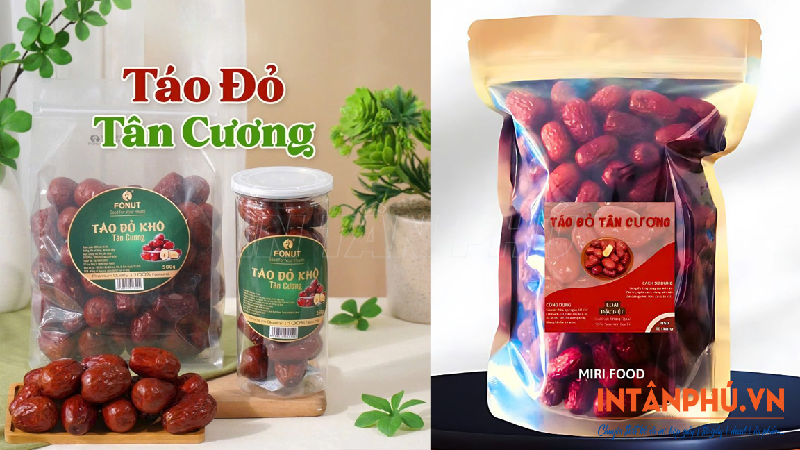 Mẫu tem táo đỏ đẹp