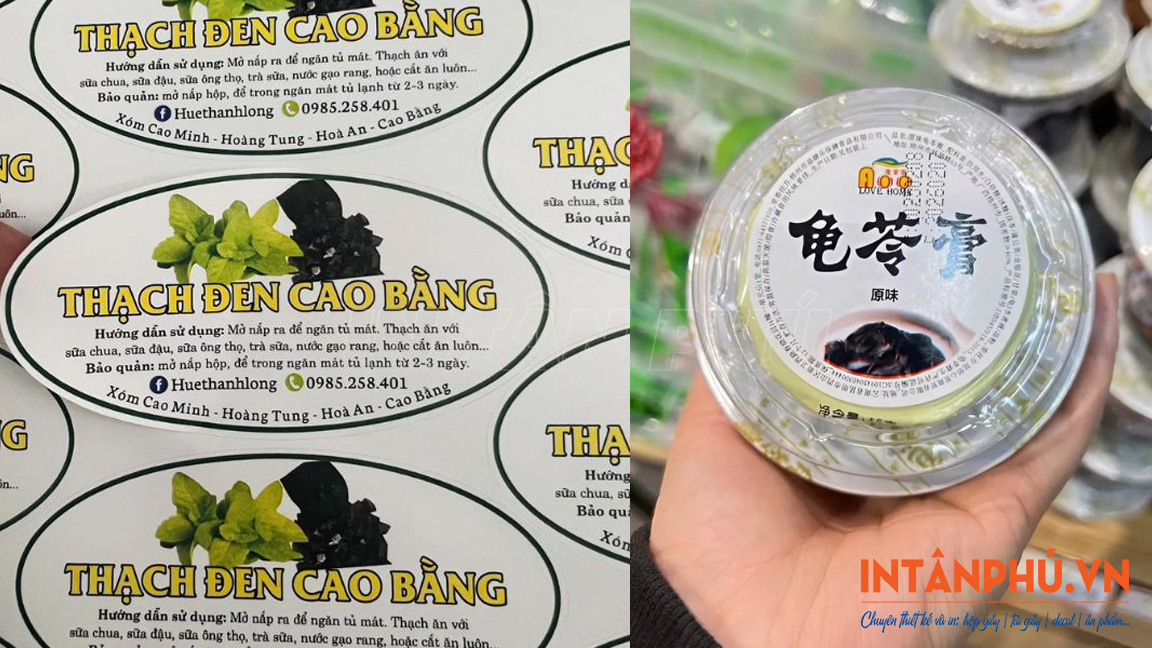 Lợi ích khi in tem nhãn thạch đen chuyên nghiệp