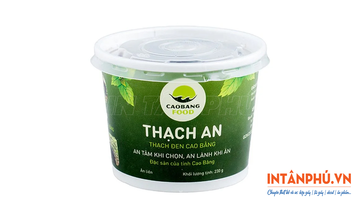 Mẫu tem thạch đen đẹp