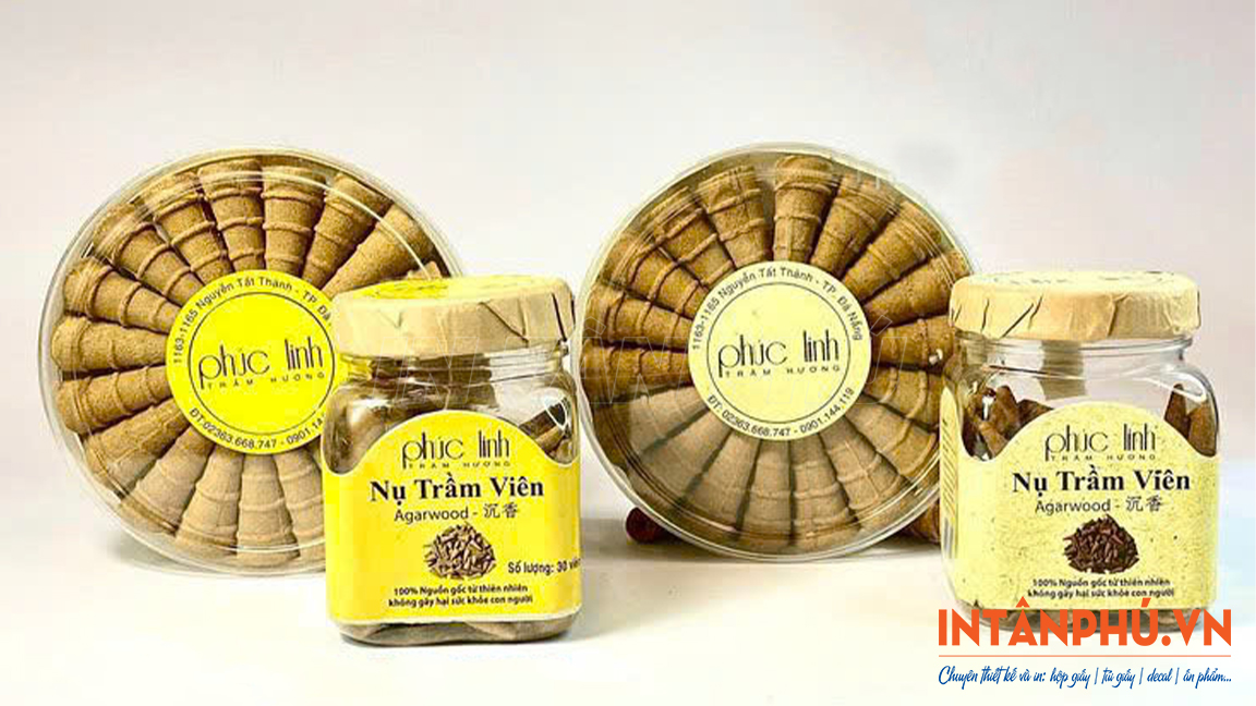 Mẫu Tem trầm hương đẹp