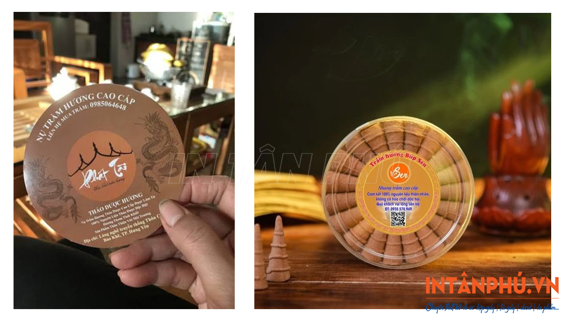 Mẫu Tem trầm hương đẹp