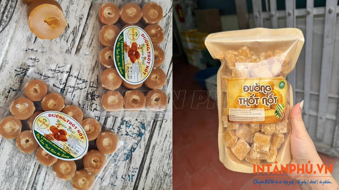mẫu tem đường thốt nốt đẹp