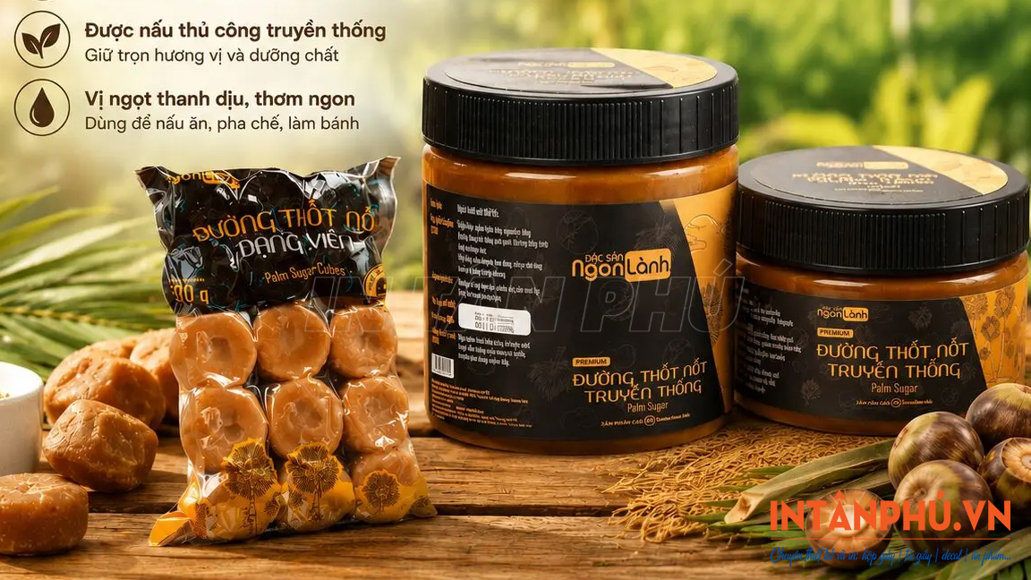 Vai trò của tem nhãn đường thốt nốt