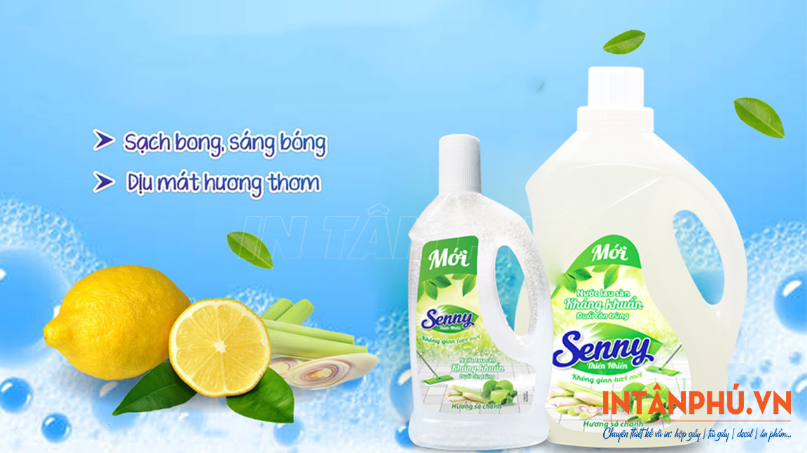 Lợi ích khi in ấn và sử dụng tem nước lau sàn