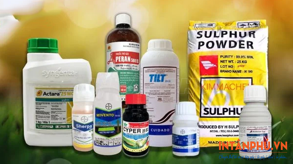 các mẫu tem nhãn thuốc bảo vệ thực vật chuyên nghiệp