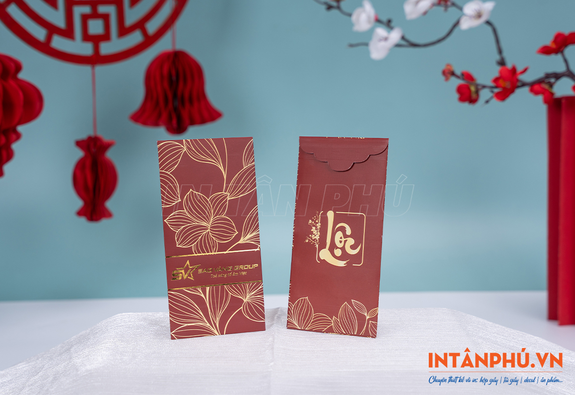 Những lưu ý khi đặt in bao lì xì theo yêu cầu