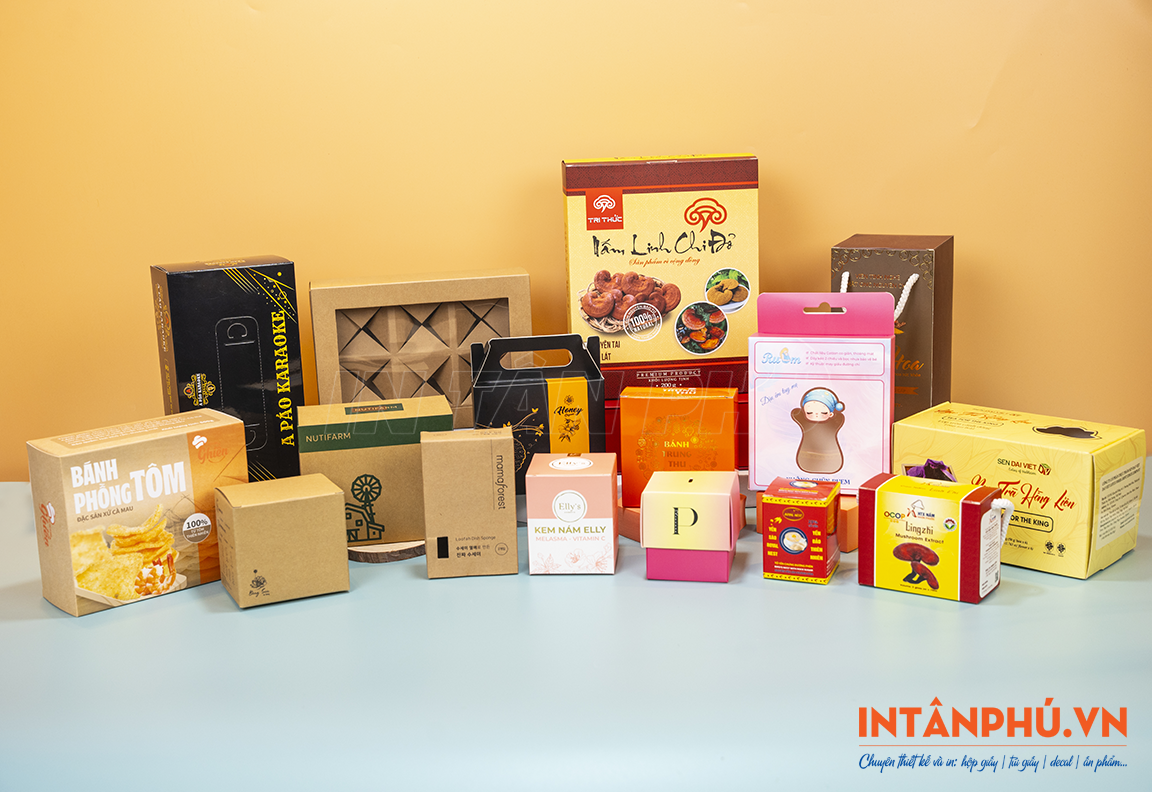 In Tân Phú - Địa chỉ uy tín cho nhu cầu in ấn hộp giấy giá rẻ tại TPHCM
