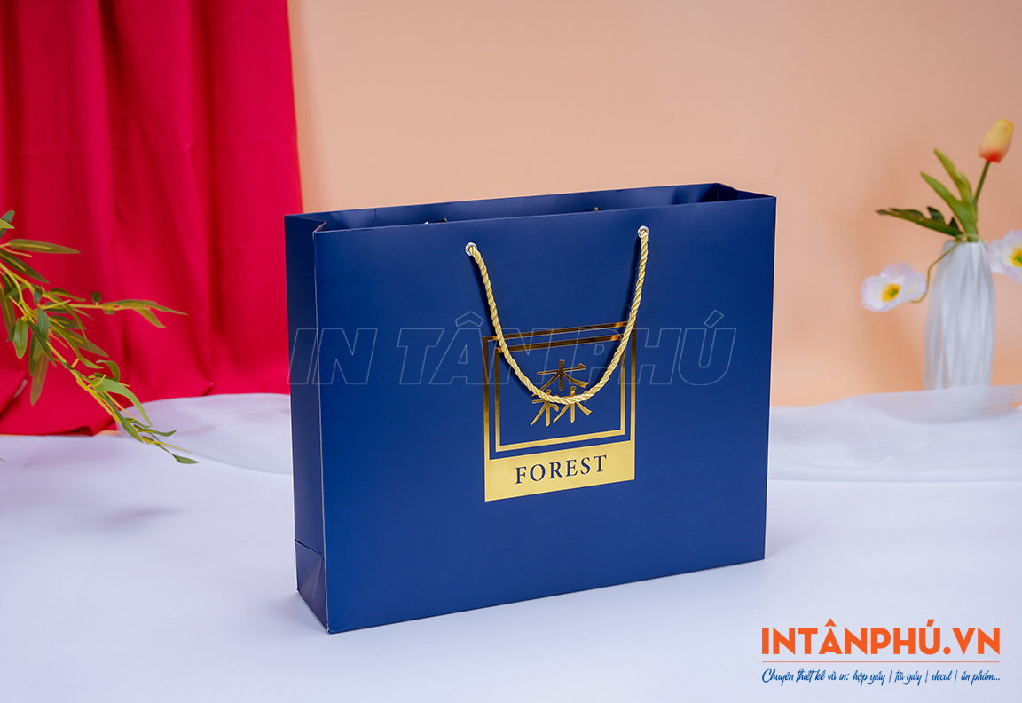 Túi giấy cao cấp in logo – Thân thiện với môi trường