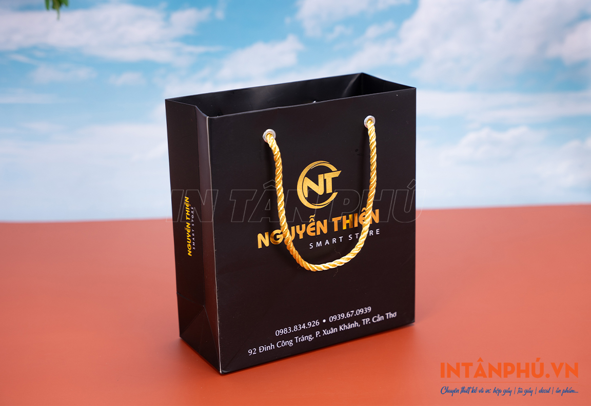 Túi giấy in logo – Công cụ marketing hiệu quả