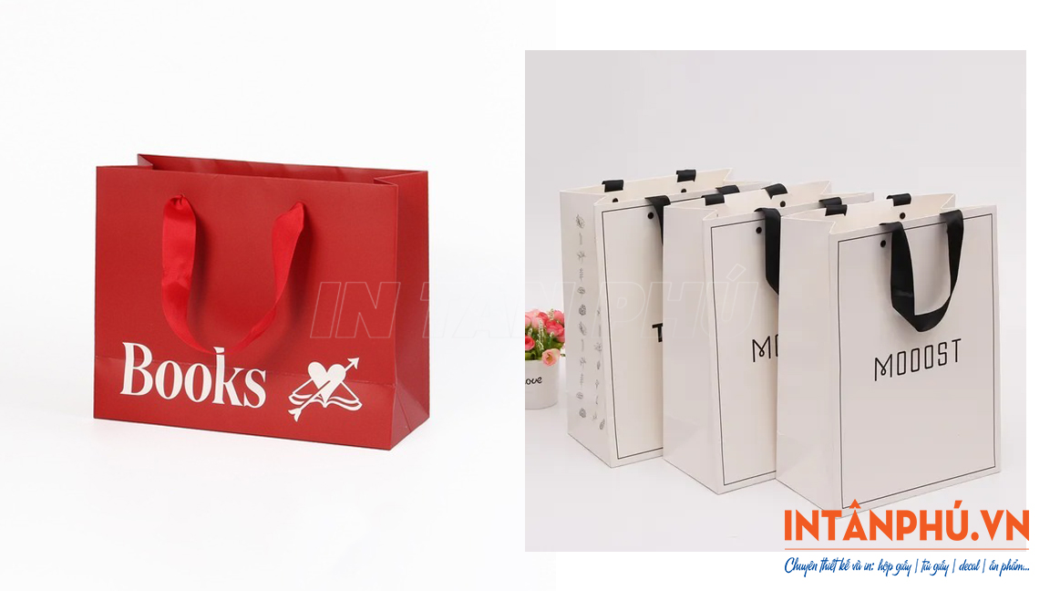 Mẫu túi giấy bìa cứng ấn tượng